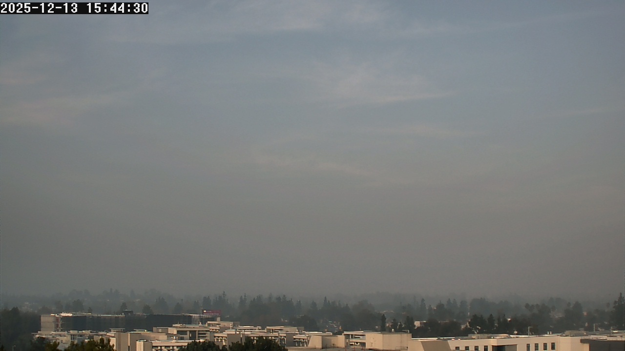 Thumbnail for current weather camera view from LSN06 - California State University Fullerton in Fullerton, California