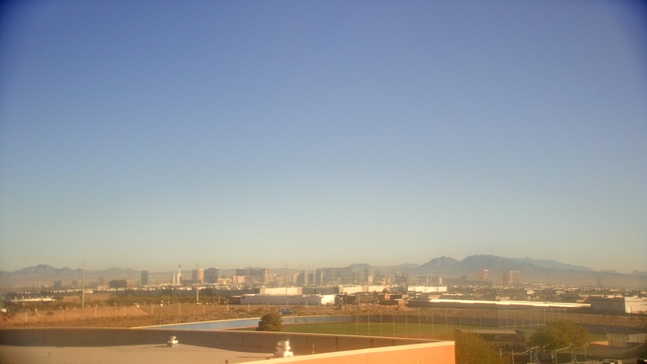 Thumbnail for current weather camera view from Sierra Vista HS in Las Vegas, Nevada