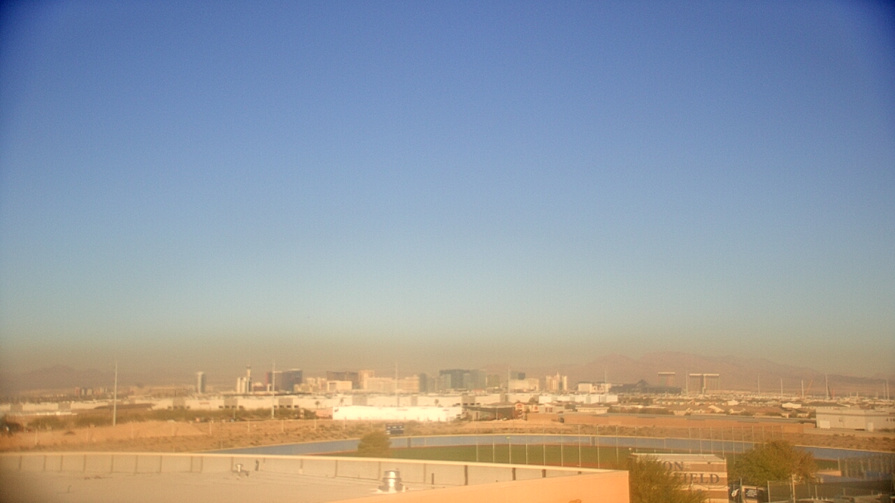 Thumbnail for current weather camera view from Sierra Vista HS in Las Vegas, Nevada