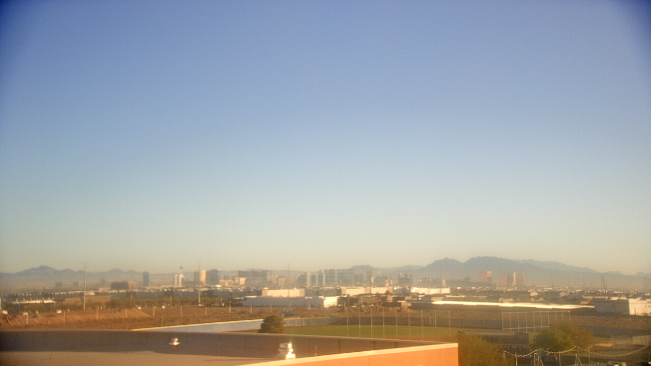 Thumbnail for current weather camera view from Sierra Vista HS in Las Vegas, Nevada