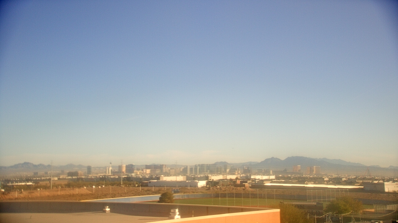 Thumbnail for current weather camera view from Sierra Vista HS in Las Vegas, Nevada