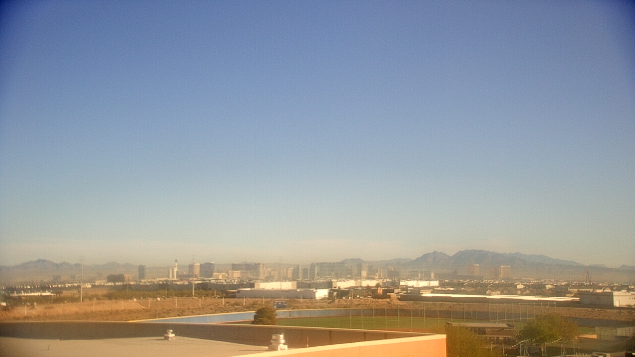 Thumbnail for current weather camera view from Sierra Vista HS in Las Vegas, Nevada