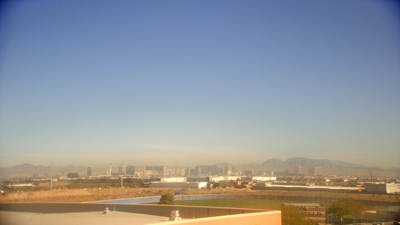 Thumbnail for current weather camera view from Sierra Vista HS in Las Vegas, Nevada