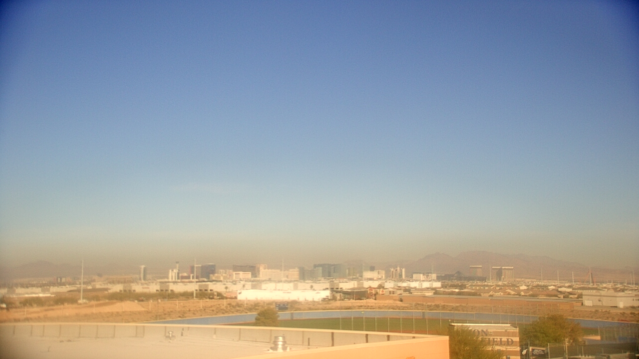 Thumbnail for current weather camera view from Sierra Vista HS in Las Vegas, Nevada