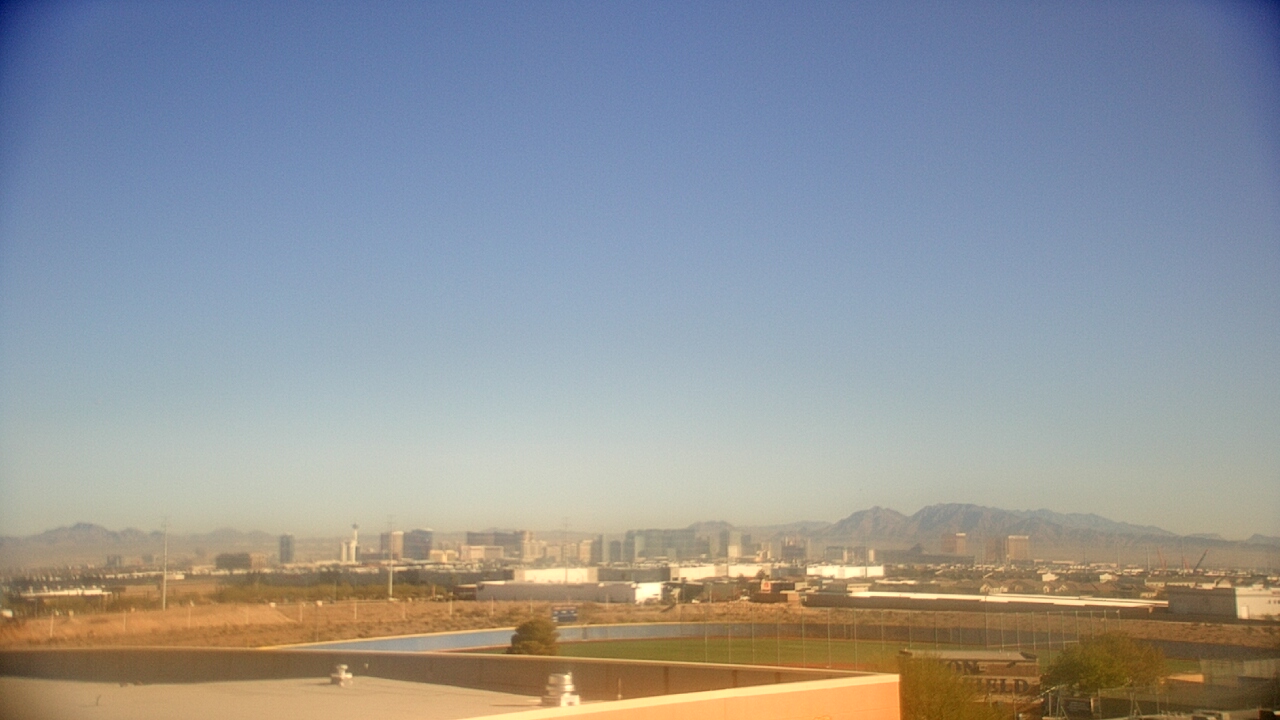 Thumbnail for current weather camera view from Sierra Vista HS in Las Vegas, Nevada