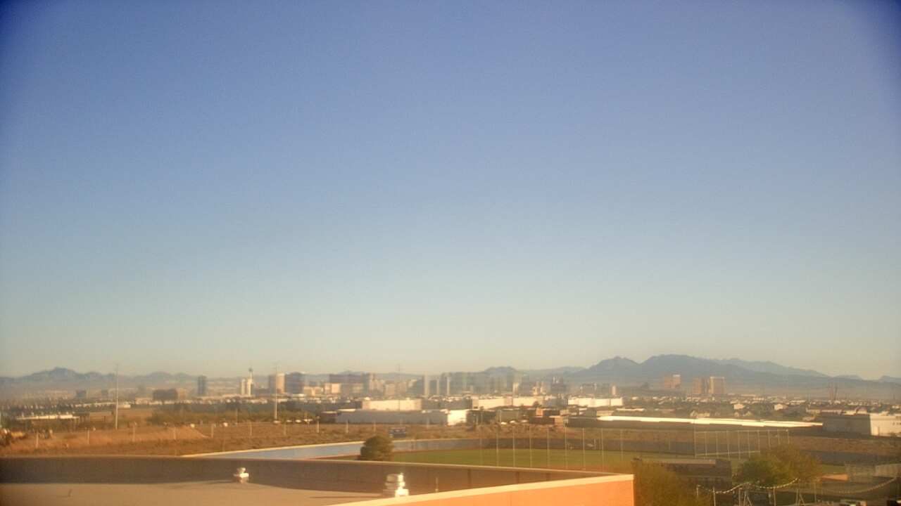 Thumbnail for current weather camera view from Sierra Vista HS in Las Vegas, Nevada