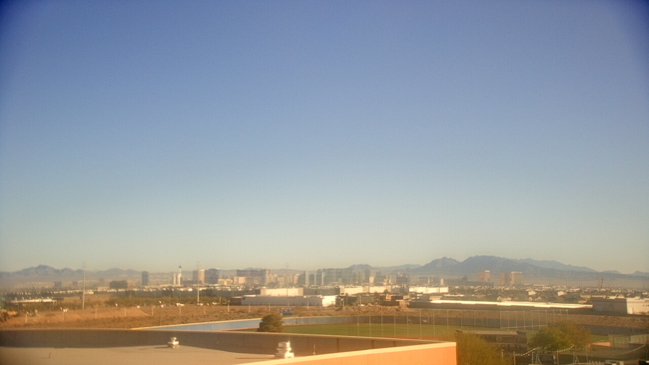 Thumbnail for current weather camera view from Sierra Vista HS in Las Vegas, Nevada