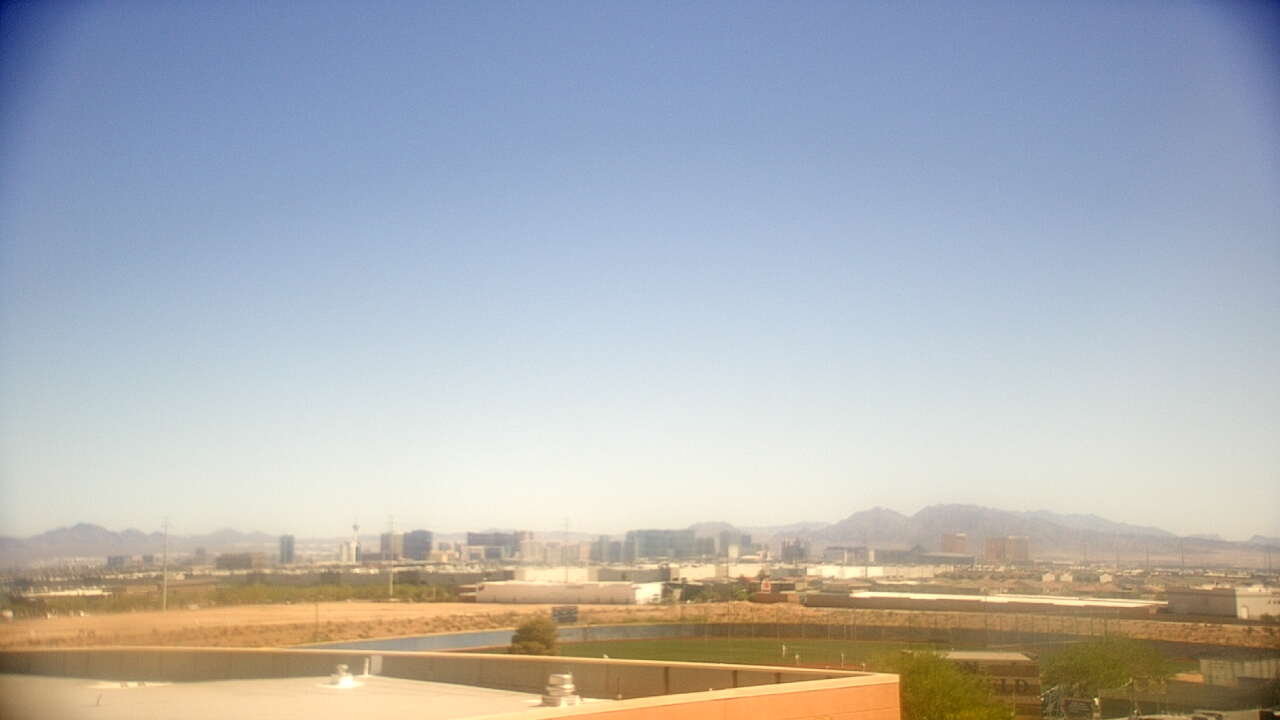 Thumbnail for current weather camera view from Sierra Vista HS in Las Vegas, Nevada