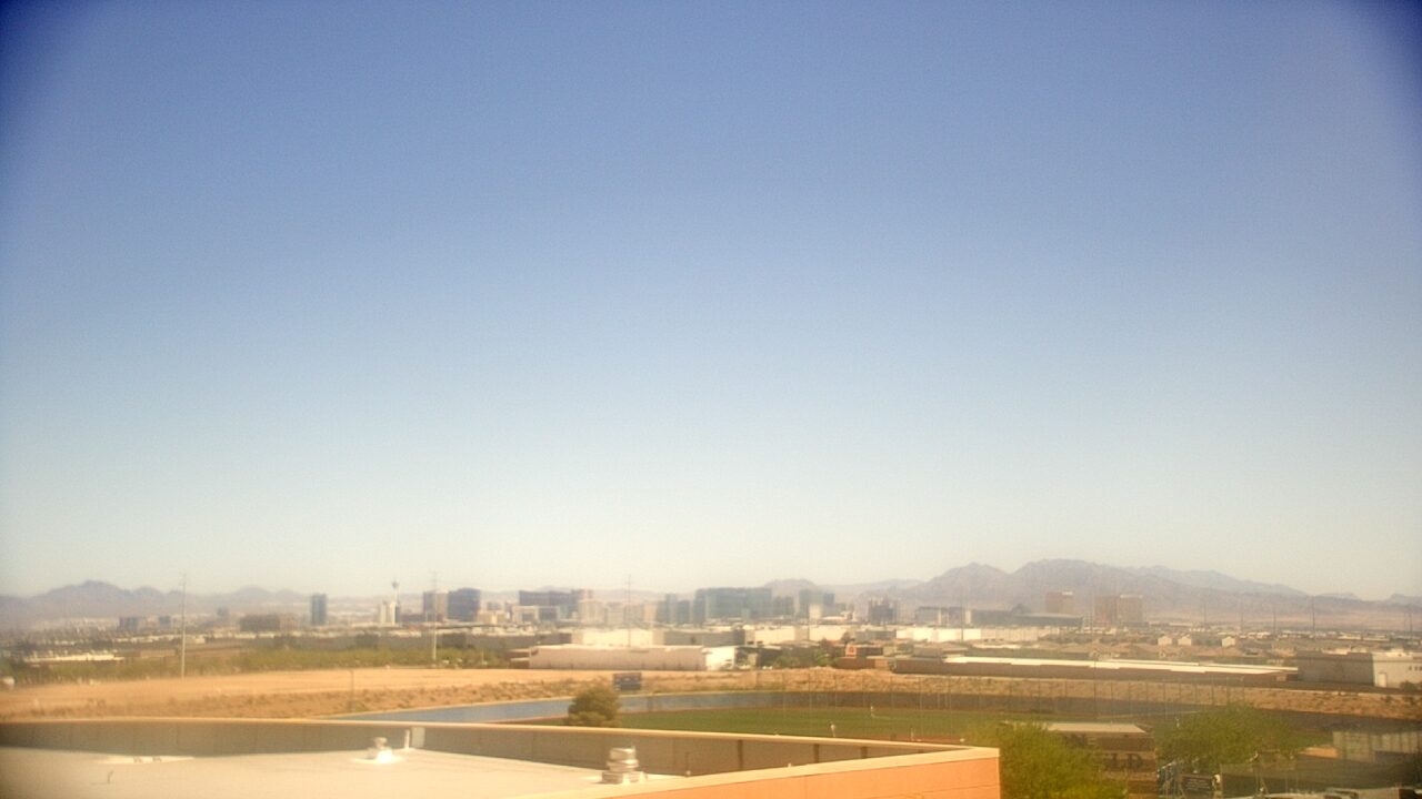 Thumbnail for current weather camera view from Sierra Vista HS in Las Vegas, Nevada
