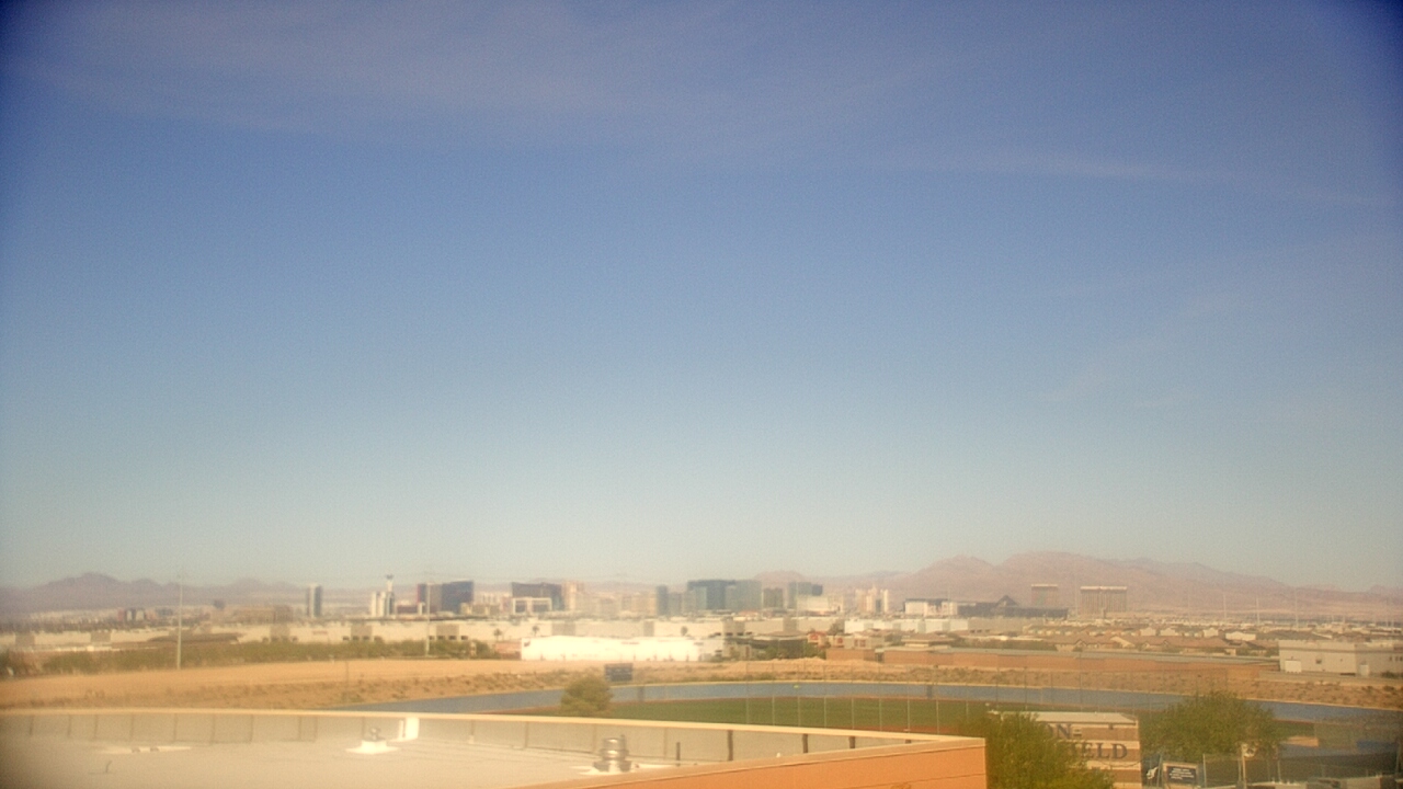 Thumbnail for current weather camera view from Sierra Vista HS in Las Vegas, Nevada