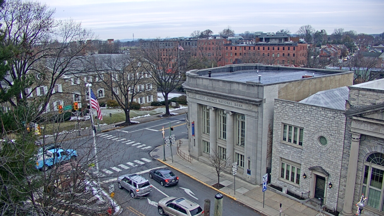 Thumbnail for current weather camera view from Lititz Springs Inn & Spa in Lititz, Pennsylvania