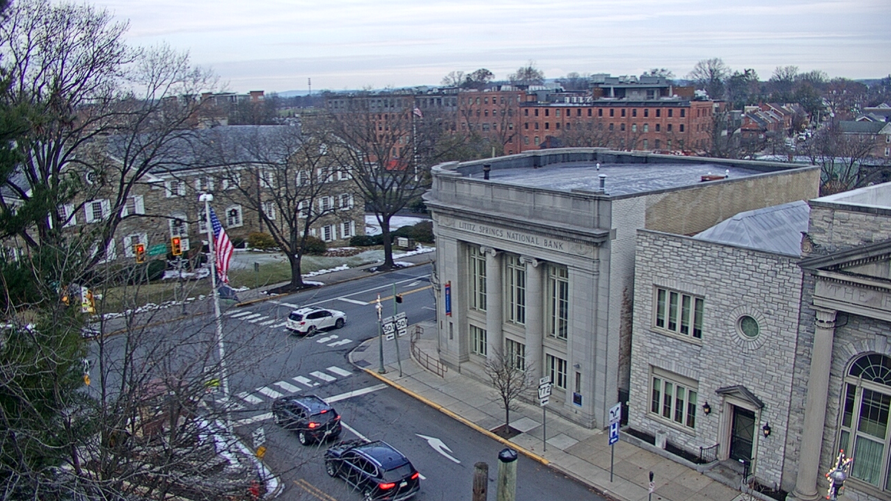 Thumbnail for current weather camera view from Lititz Springs Inn & Spa in Lititz, Pennsylvania
