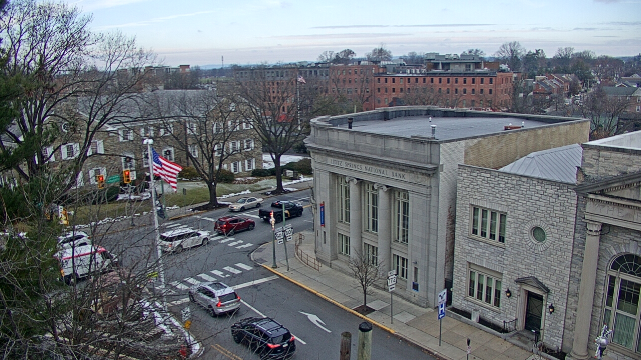 Thumbnail for current weather camera view from Lititz Springs Inn & Spa in Lititz, Pennsylvania