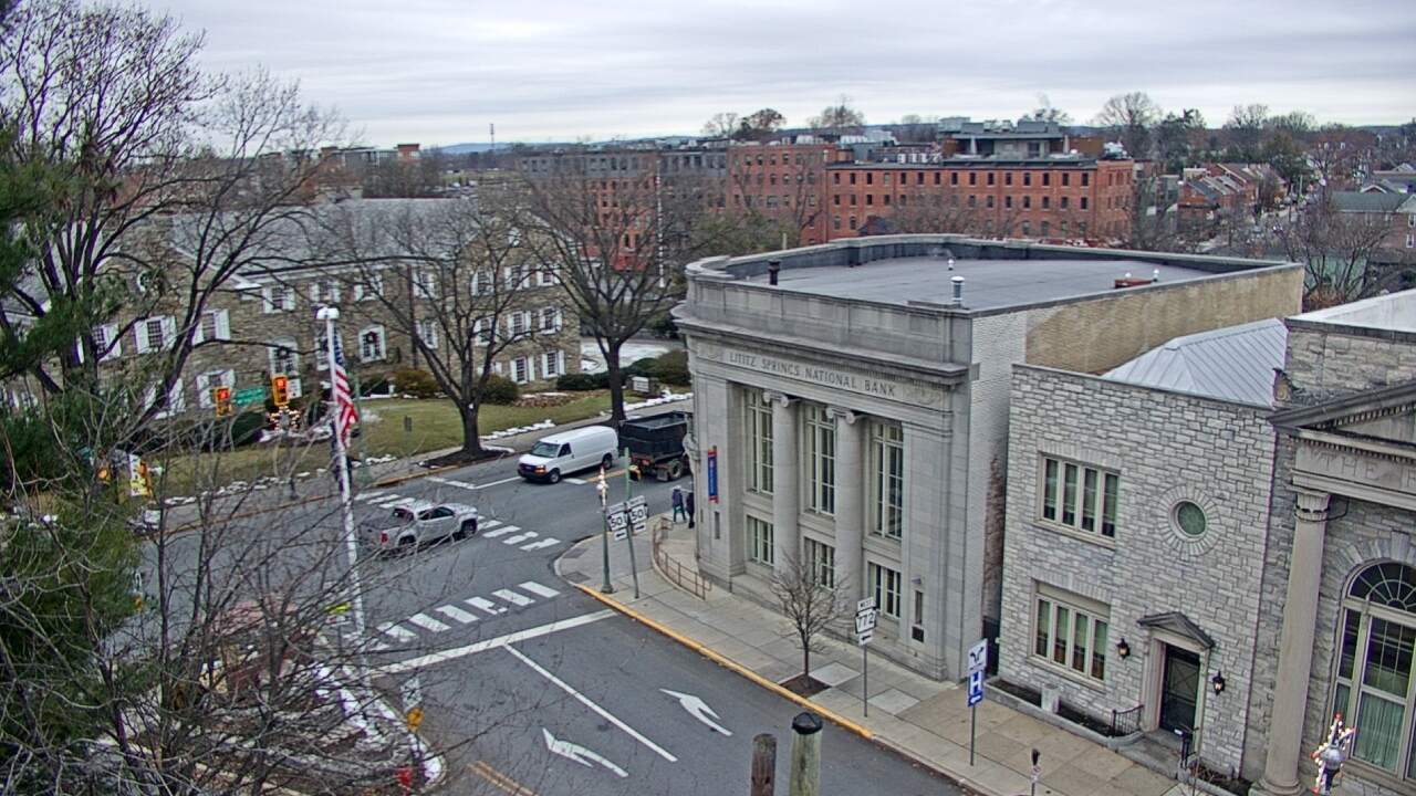 Thumbnail for current weather camera view from Lititz Springs Inn & Spa in Lititz, Pennsylvania