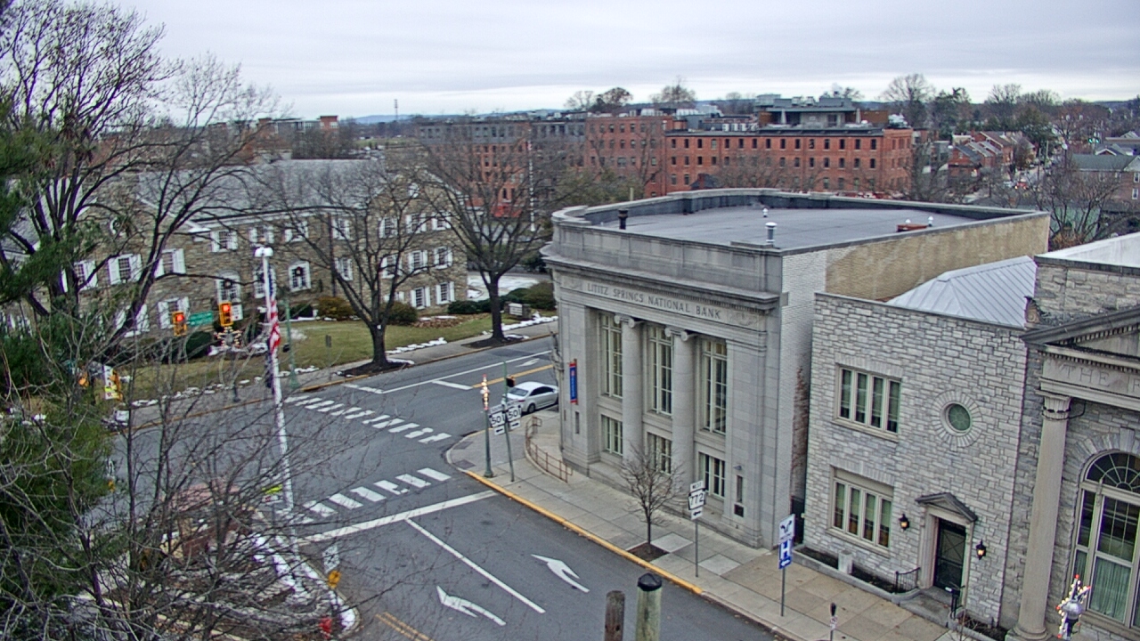 Thumbnail for current weather camera view from Lititz Springs Inn & Spa in Lititz, Pennsylvania