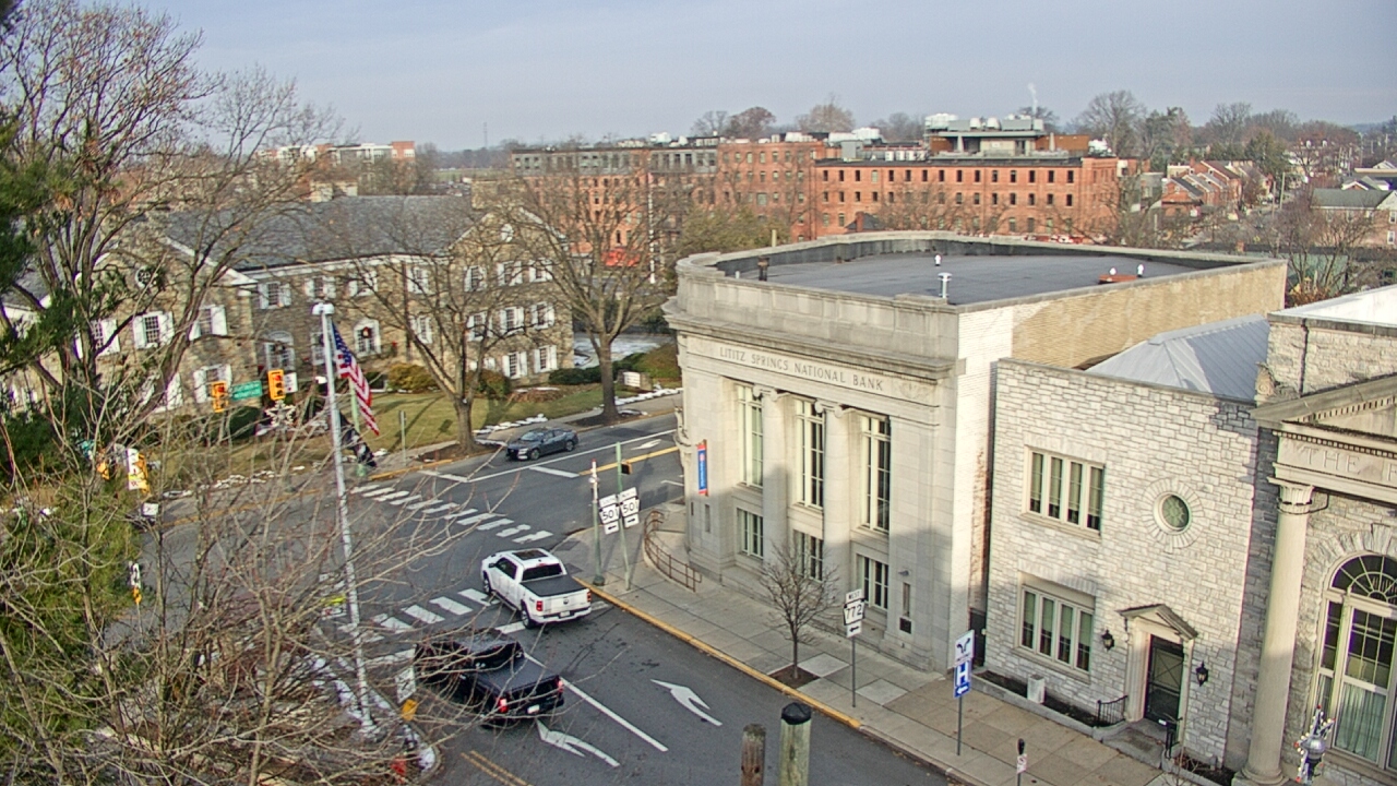 Thumbnail for current weather camera view from Lititz Springs Inn & Spa in Lititz, Pennsylvania