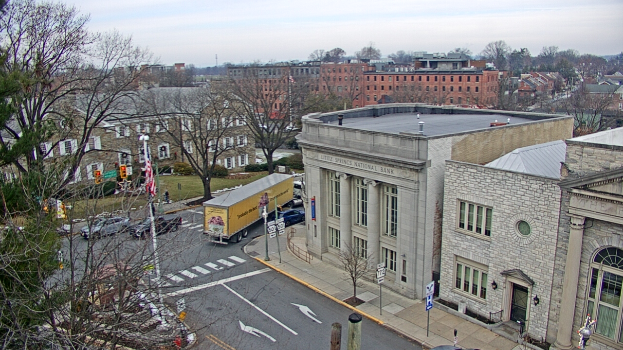 Thumbnail for current weather camera view from Lititz Springs Inn & Spa in Lititz, Pennsylvania