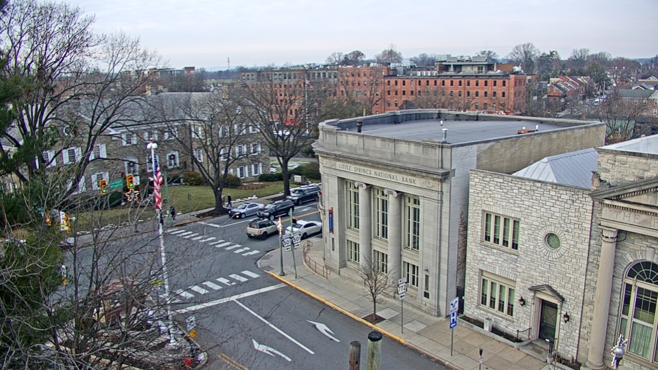 Thumbnail for current weather camera view from Lititz Springs Inn & Spa in Lititz, Pennsylvania