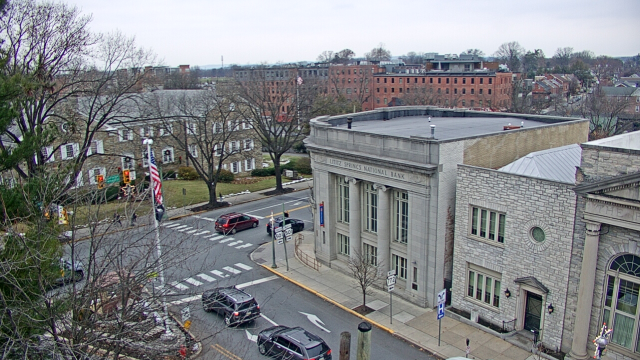 Thumbnail for current weather camera view from Lititz Springs Inn & Spa in Lititz, Pennsylvania