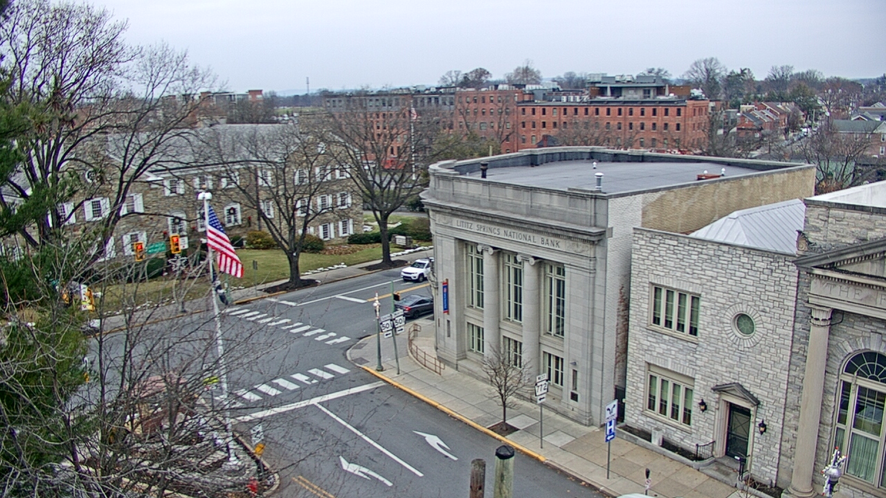 Thumbnail for current weather camera view from Lititz Springs Inn & Spa in Lititz, Pennsylvania