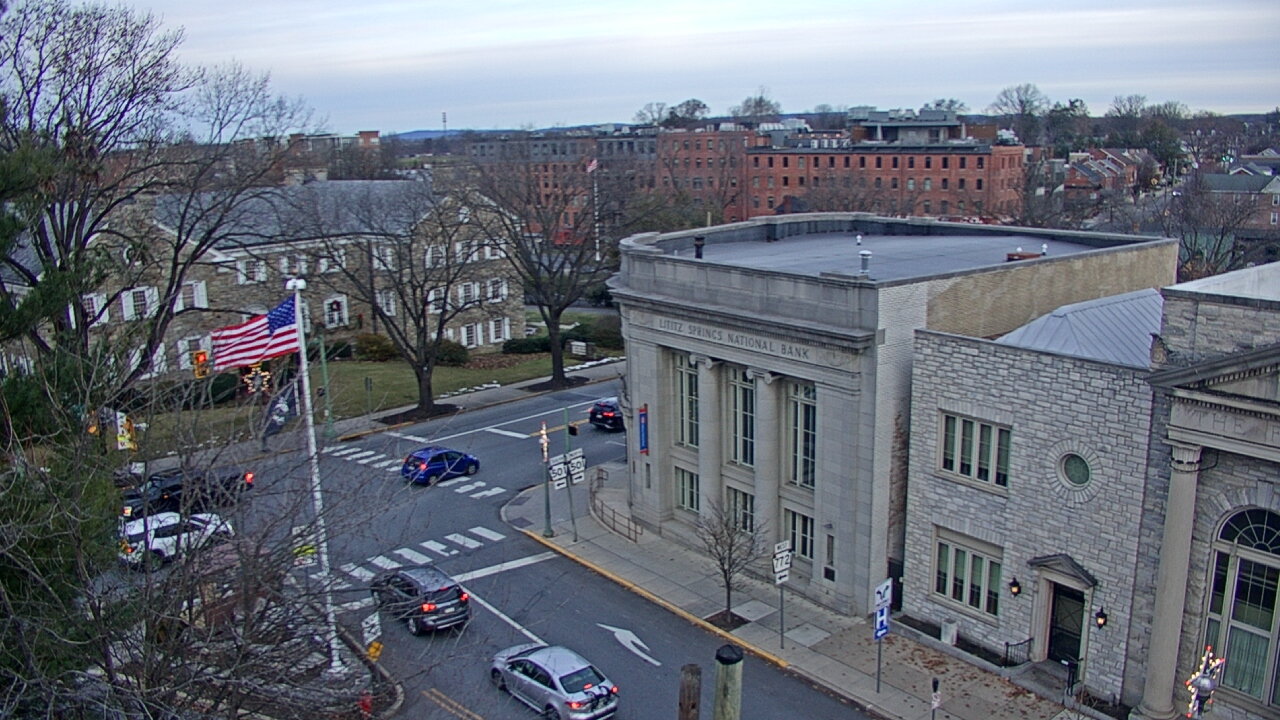 Thumbnail for current weather camera view from Lititz Springs Inn & Spa in Lititz, Pennsylvania