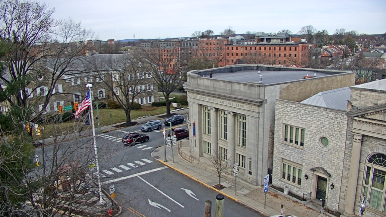 Thumbnail for current weather camera view from Lititz Springs Inn & Spa in Lititz, Pennsylvania