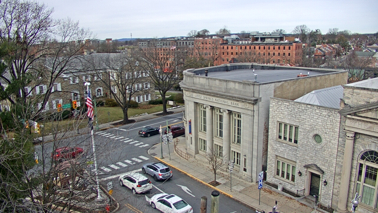 Thumbnail for current weather camera view from Lititz Springs Inn & Spa in Lititz, Pennsylvania