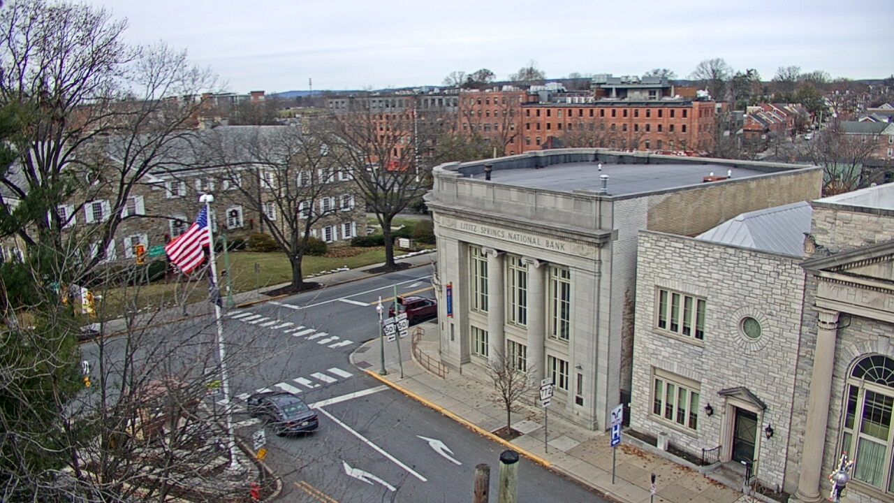 Thumbnail for current weather camera view from Lititz Springs Inn & Spa in Lititz, Pennsylvania