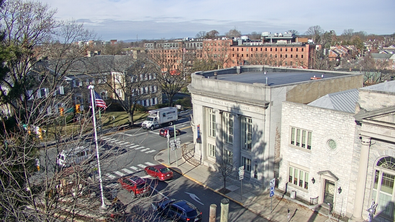 Thumbnail for current weather camera view from Lititz Springs Inn & Spa in Lititz, Pennsylvania