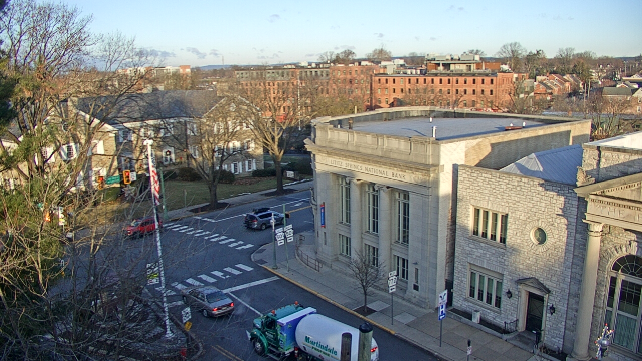 Thumbnail for current weather camera view from Lititz Springs Inn & Spa in Lititz, Pennsylvania