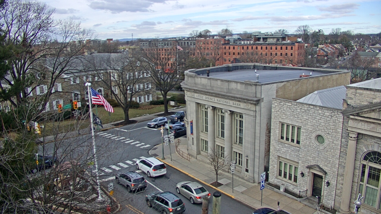 Thumbnail for current weather camera view from Lititz Springs Inn & Spa in Lititz, Pennsylvania
