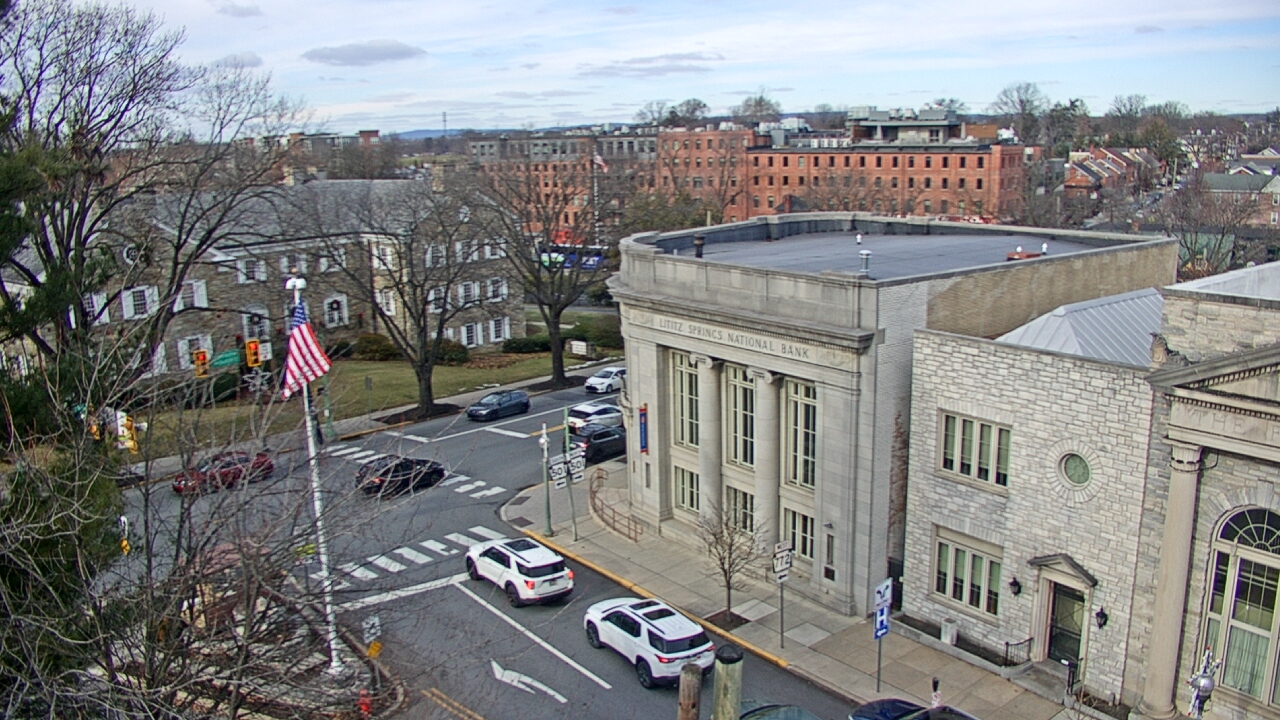 Thumbnail for current weather camera view from Lititz Springs Inn & Spa in Lititz, Pennsylvania