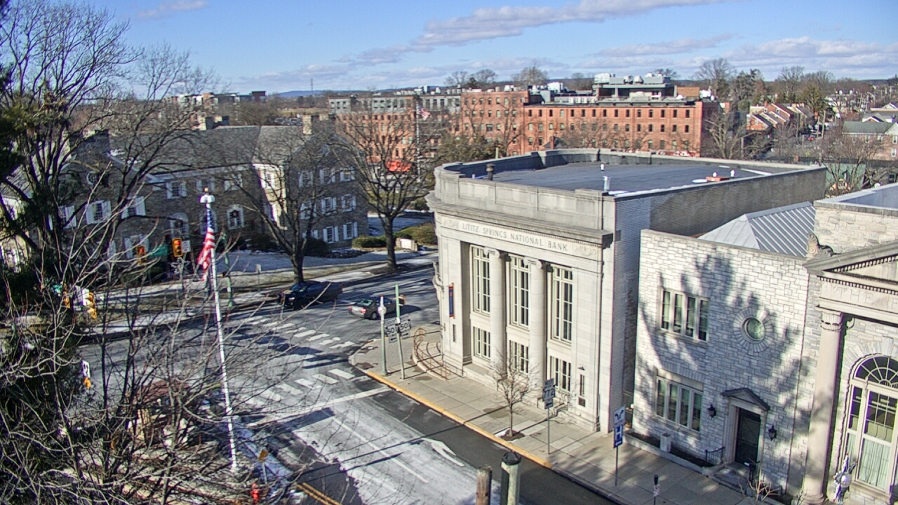 Thumbnail for current weather camera view from Lititz Springs Inn & Spa in Lititz, Pennsylvania