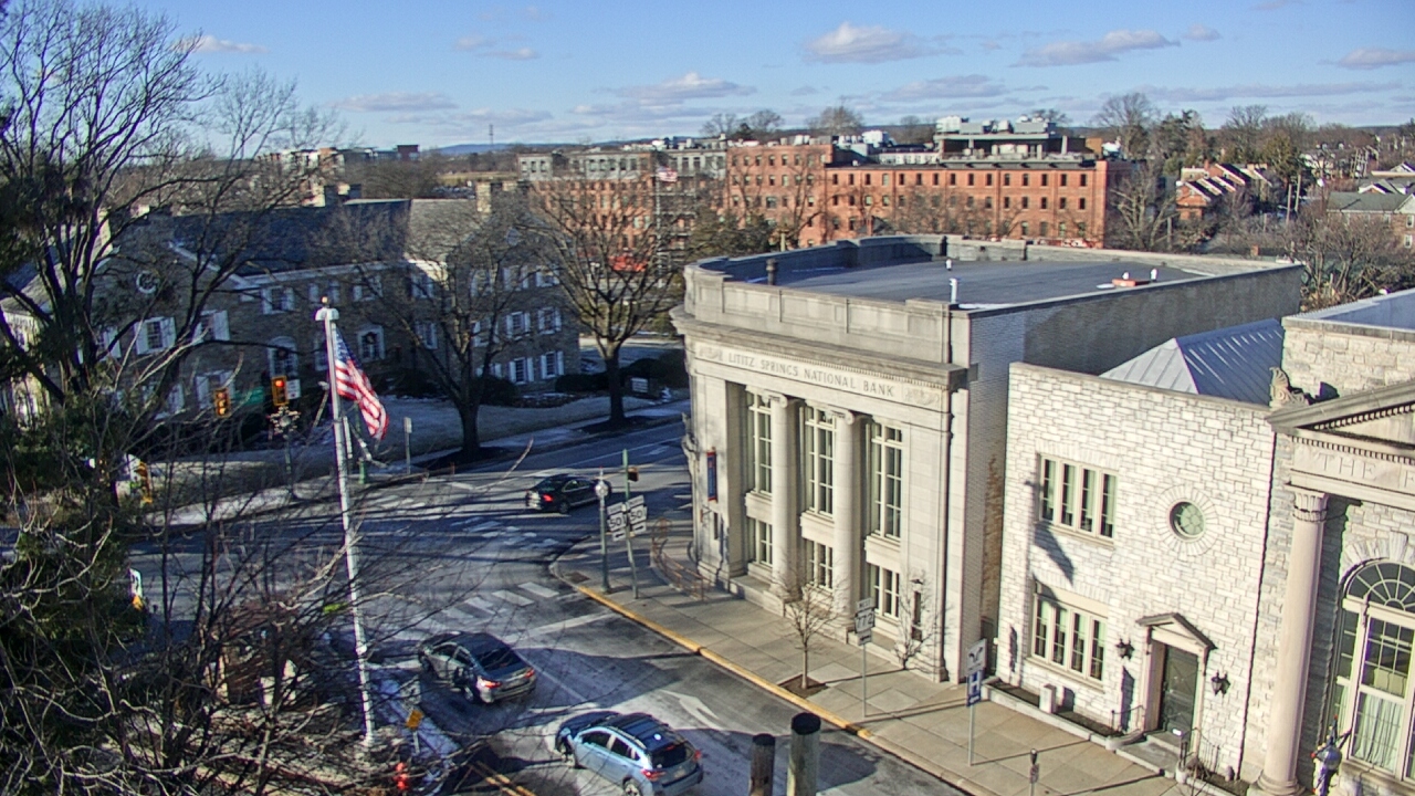 Thumbnail for current weather camera view from Lititz Springs Inn & Spa in Lititz, Pennsylvania