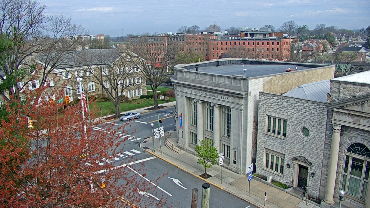 Thumbnail for current weather camera view from Lititz Springs Inn & Spa in Lititz, Pennsylvania