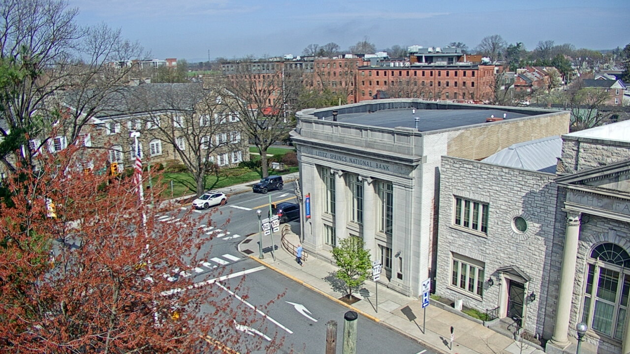 Thumbnail for current weather camera view from Lititz Springs Inn & Spa in Lititz, Pennsylvania