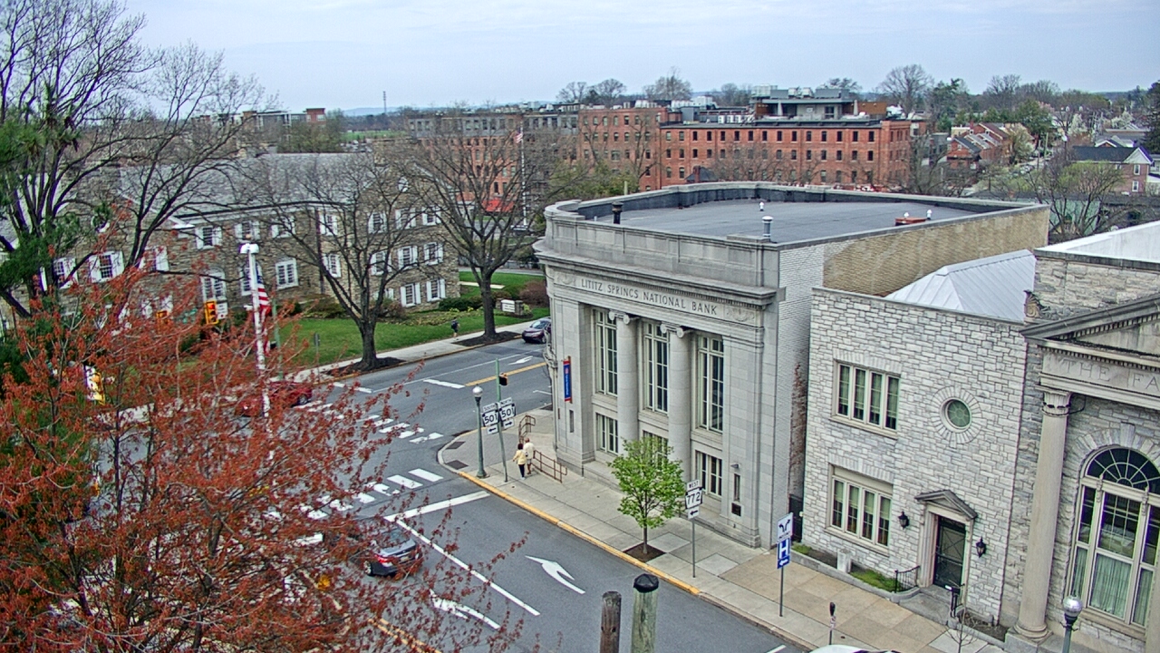 Thumbnail for current weather camera view from Lititz Springs Inn & Spa in Lititz, Pennsylvania