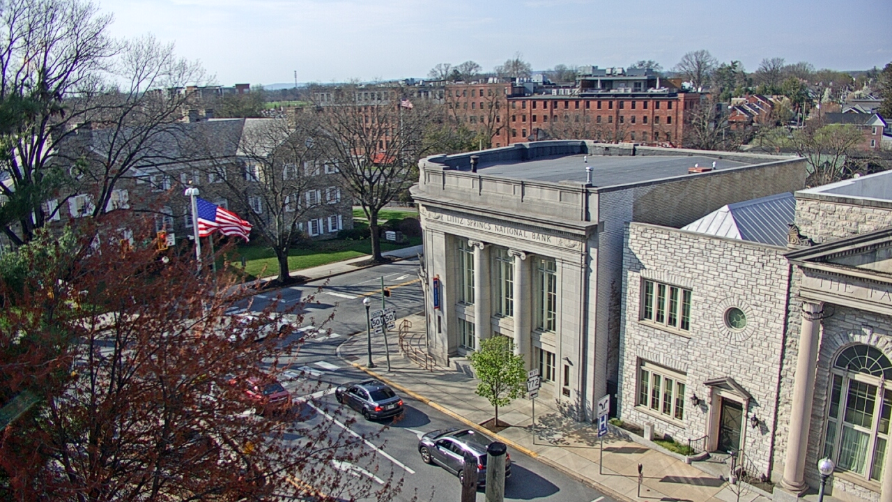 Thumbnail for current weather camera view from Lititz Springs Inn & Spa in Lititz, Pennsylvania