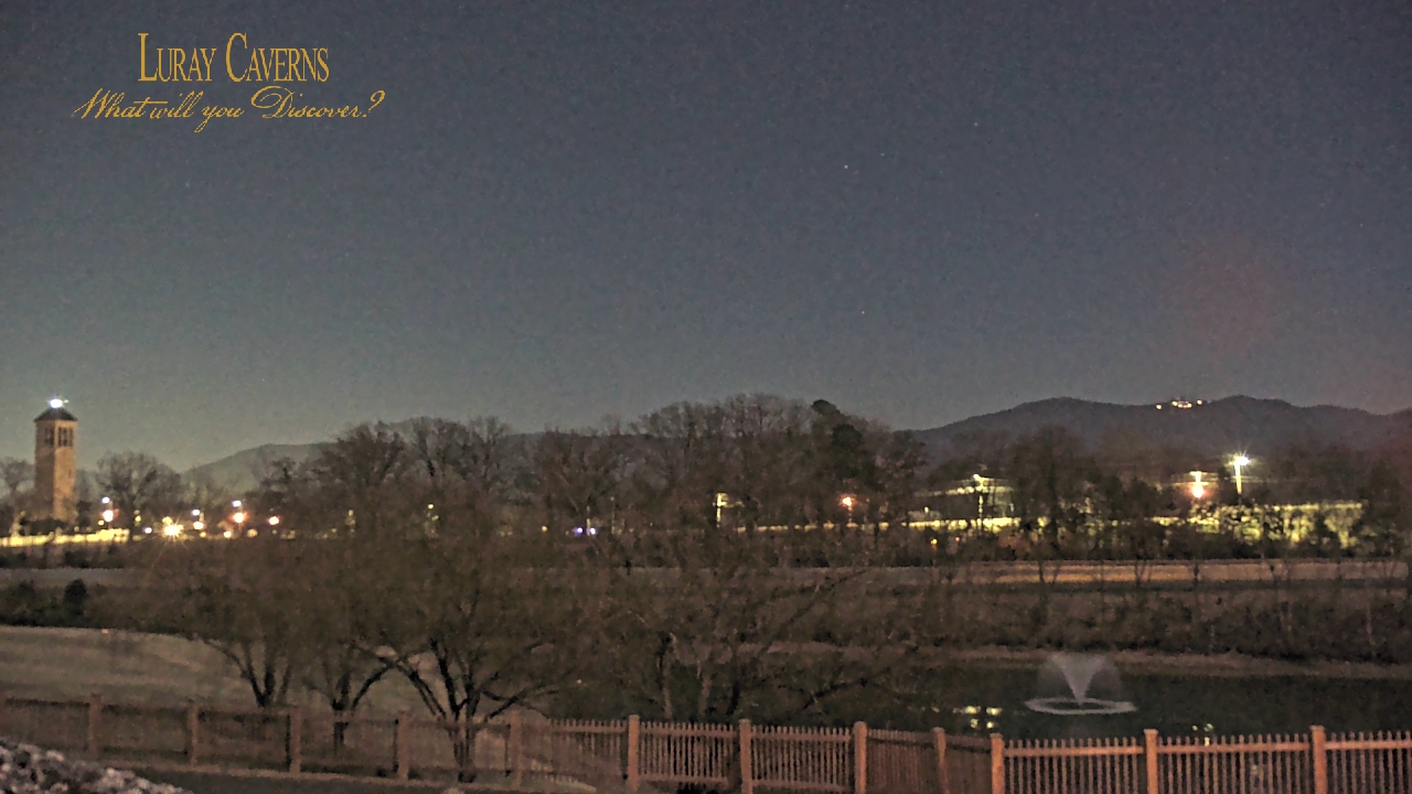 Thumbnail for current weather camera view from Luray Caverns in Luray, Virginia