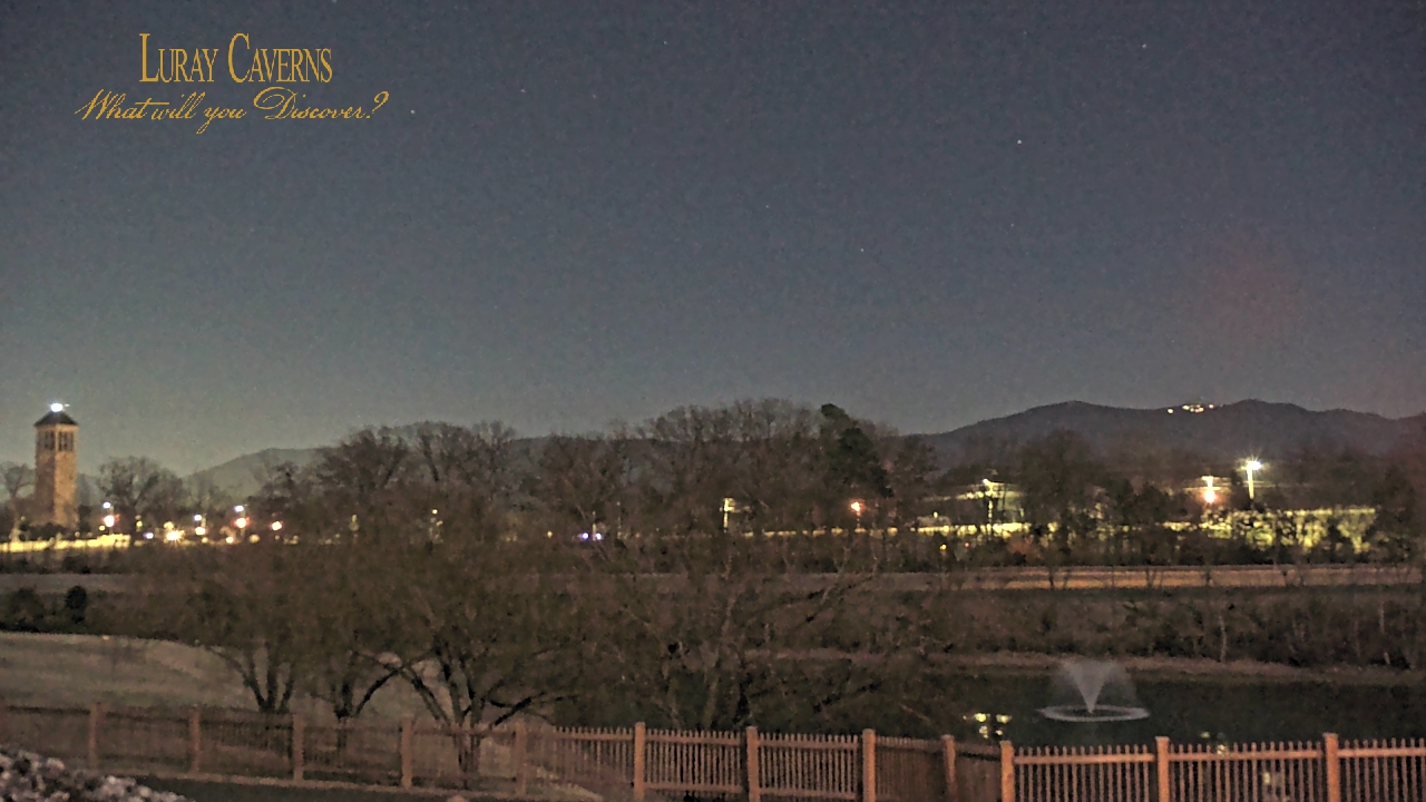 Thumbnail for current weather camera view from Luray Caverns in Luray, Virginia