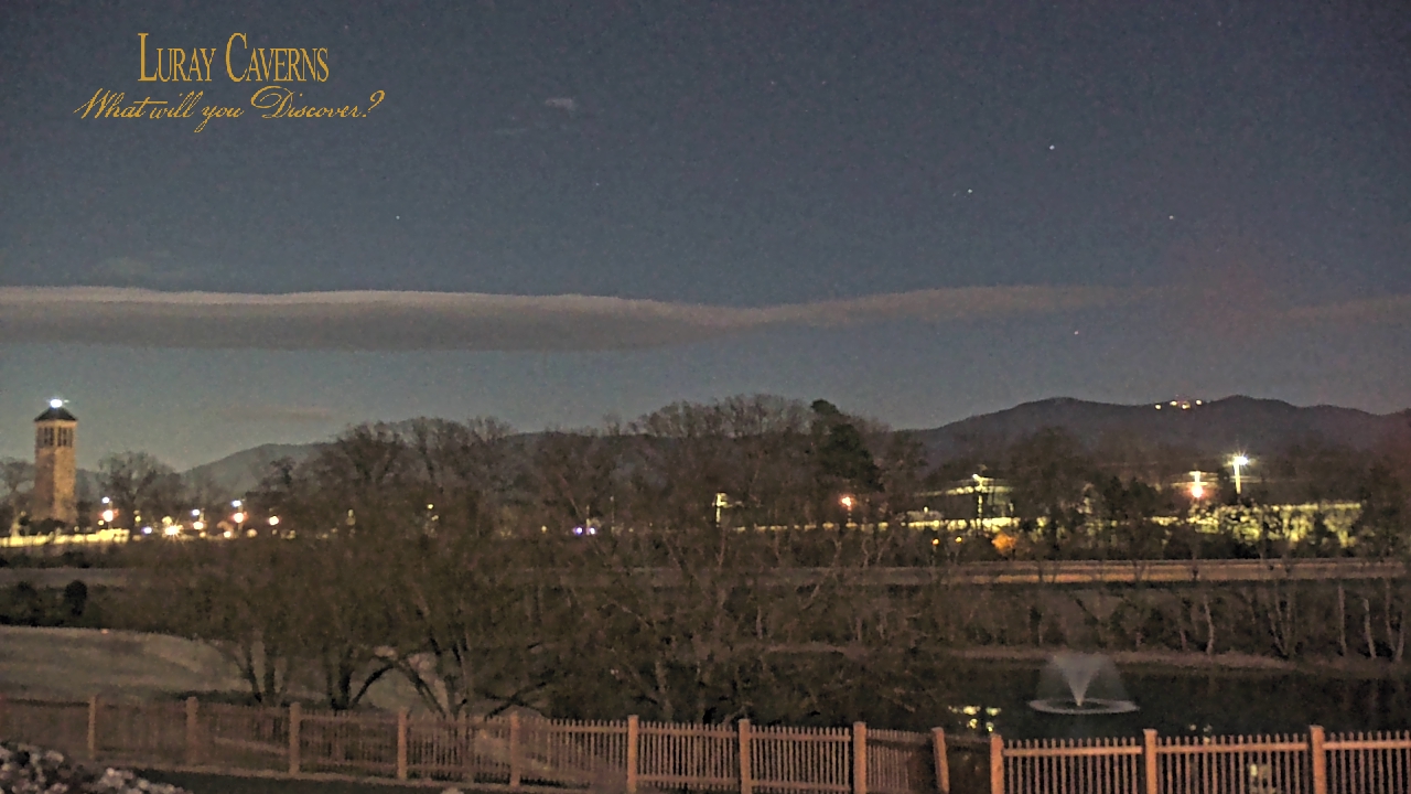Thumbnail for current weather camera view from Luray Caverns in Luray, Virginia