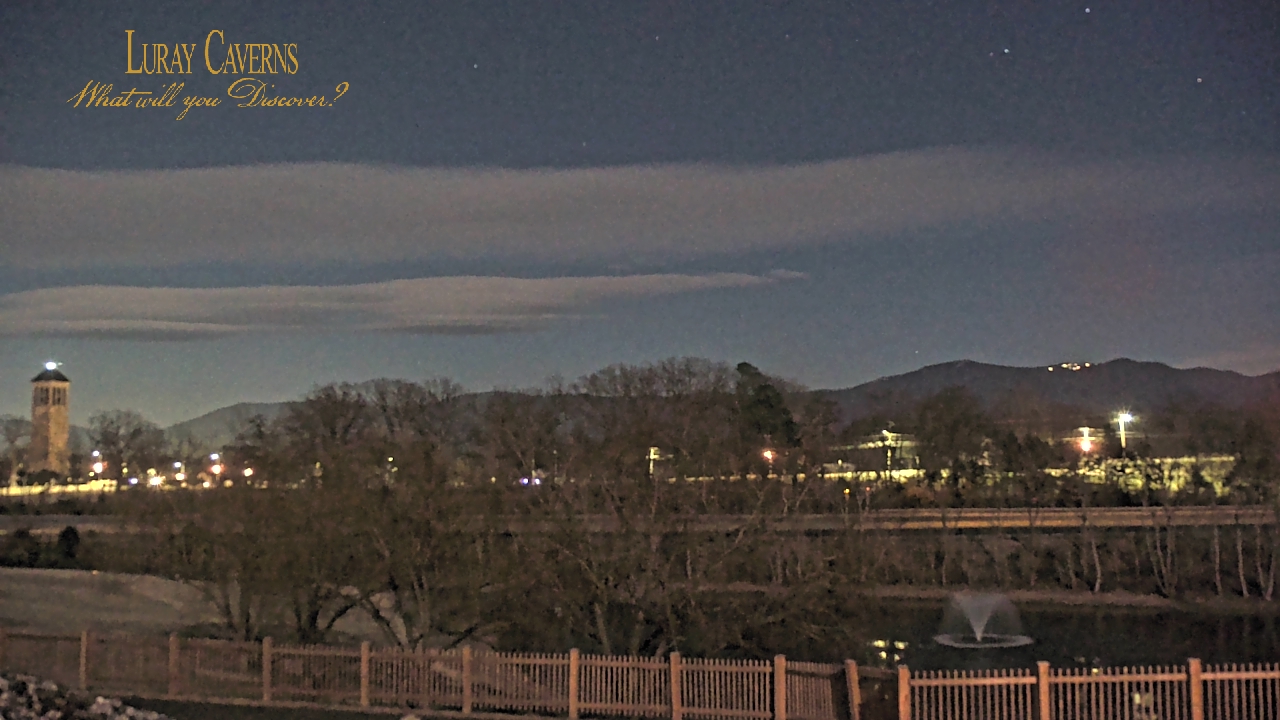Thumbnail for current weather camera view from Luray Caverns in Luray, Virginia