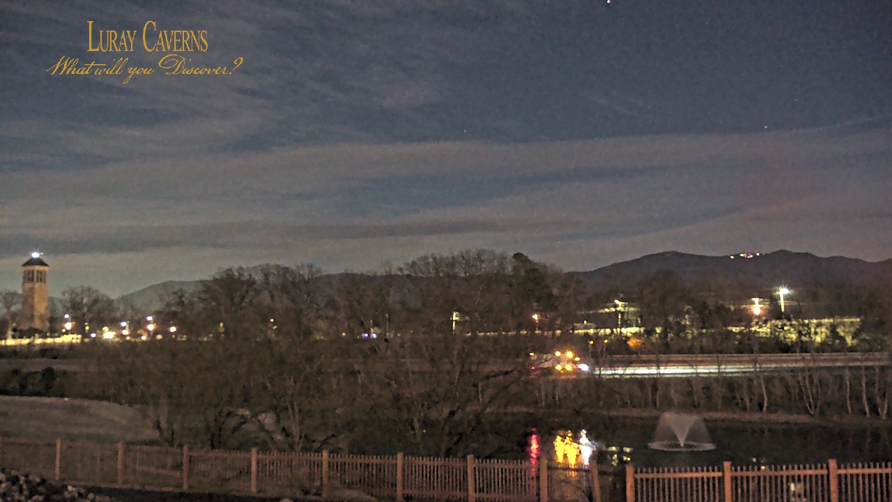 Thumbnail for current weather camera view from Luray Caverns in Luray, Virginia