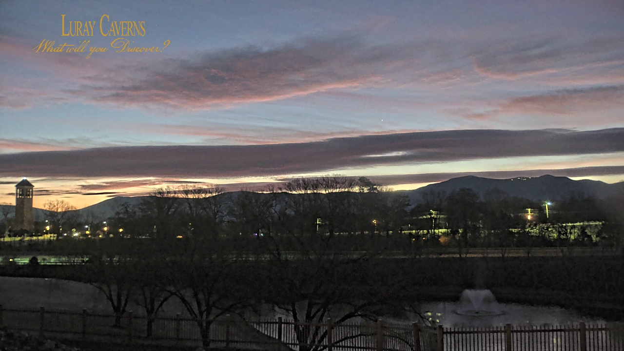 Thumbnail for current weather camera view from Luray Caverns in Luray, Virginia