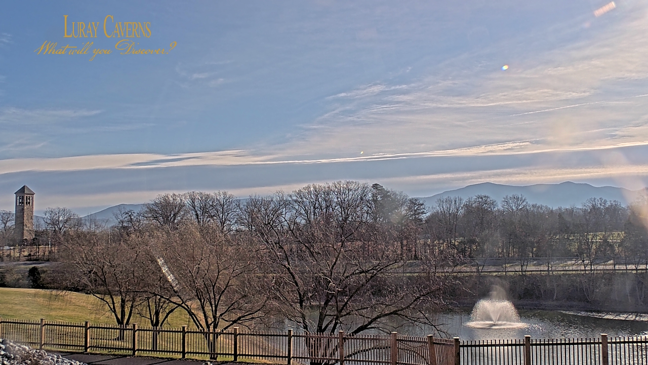 Thumbnail for current weather camera view from Luray Caverns in Luray, Virginia
