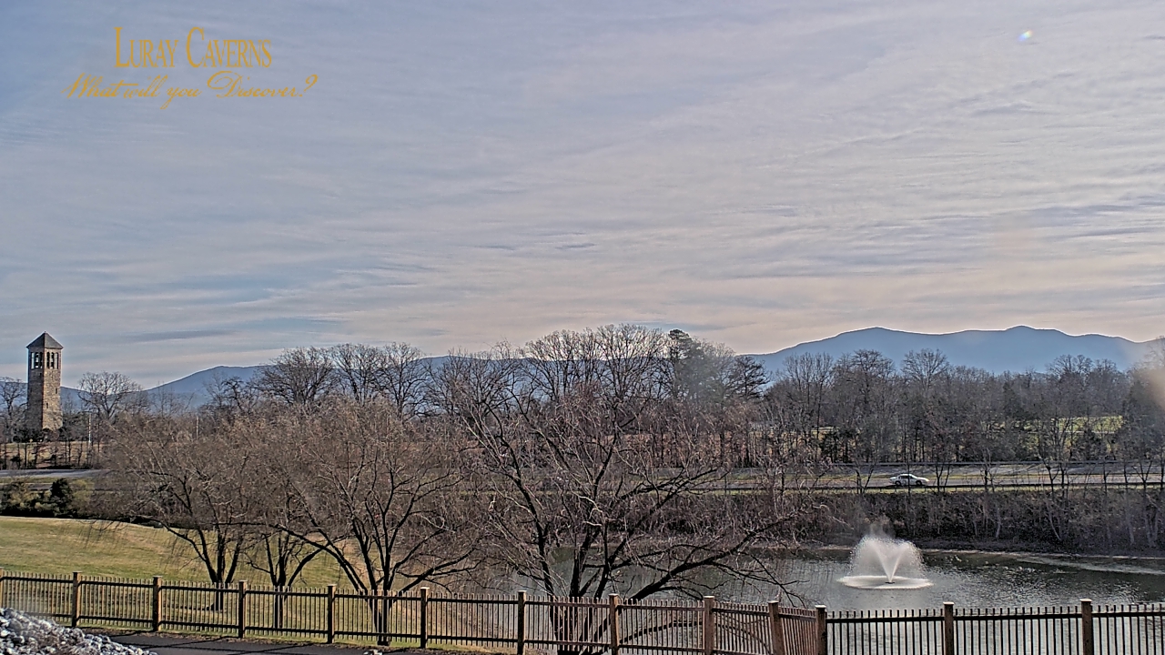 Thumbnail for current weather camera view from Luray Caverns in Luray, Virginia
