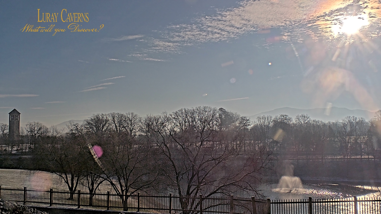 Thumbnail for current weather camera view from Luray Caverns in Luray, Virginia