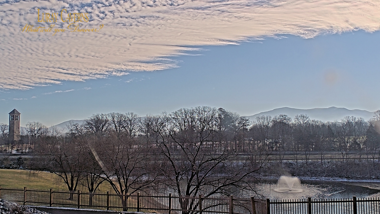 Thumbnail for current weather camera view from Luray Caverns in Luray, Virginia