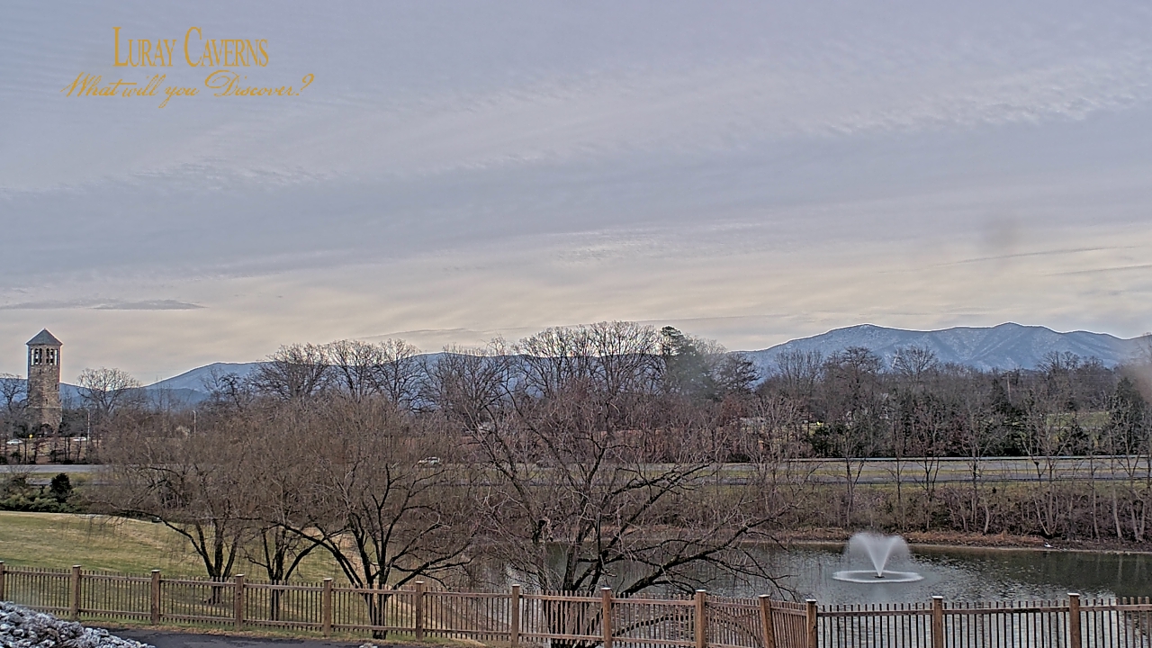 Thumbnail for current weather camera view from Luray Caverns in Luray, Virginia
