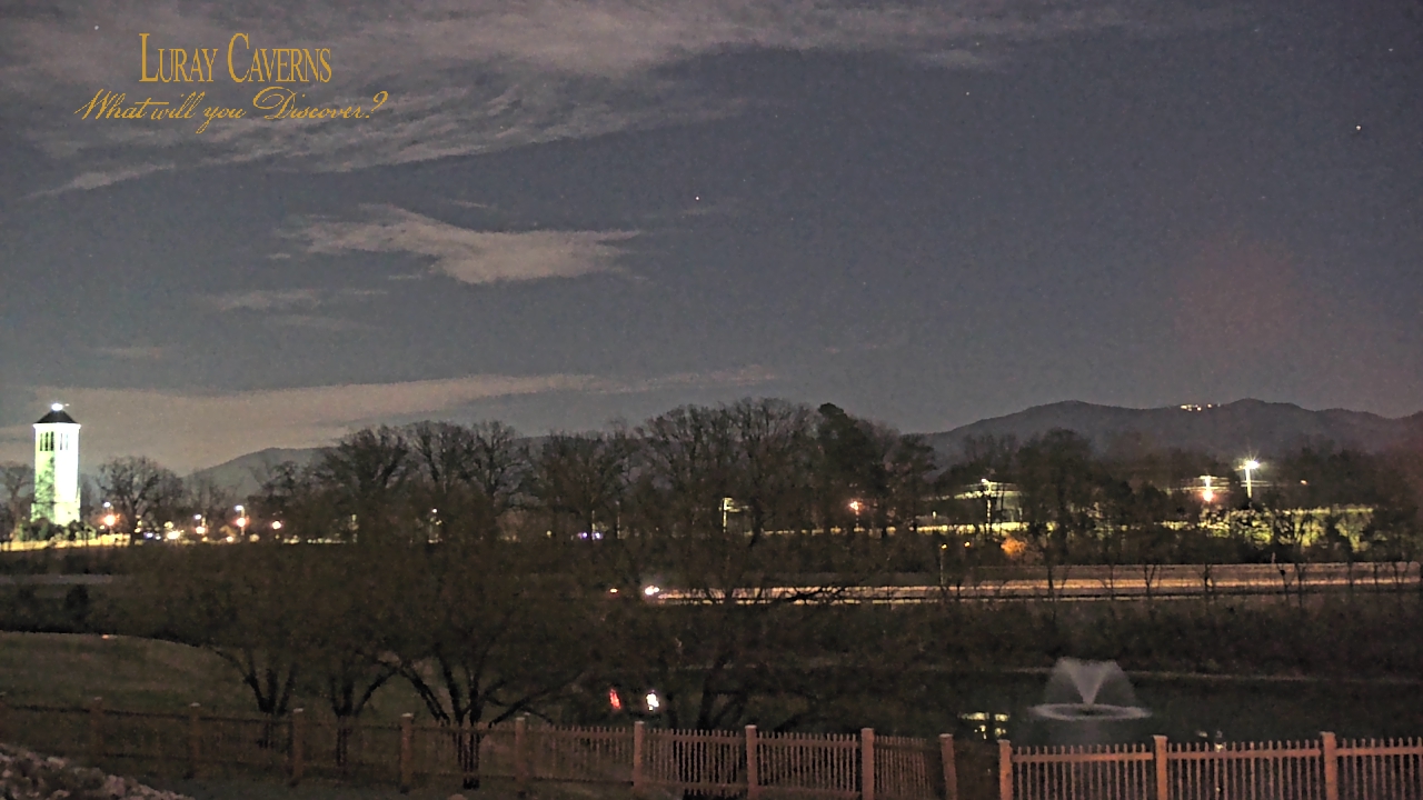 Thumbnail for current weather camera view from Luray Caverns in Luray, Virginia